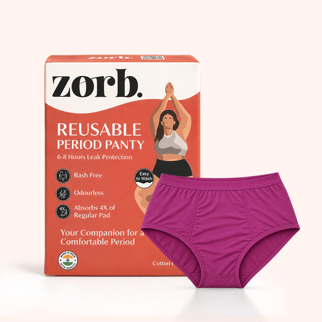 zorb. Reusable Period Panty (Purple)