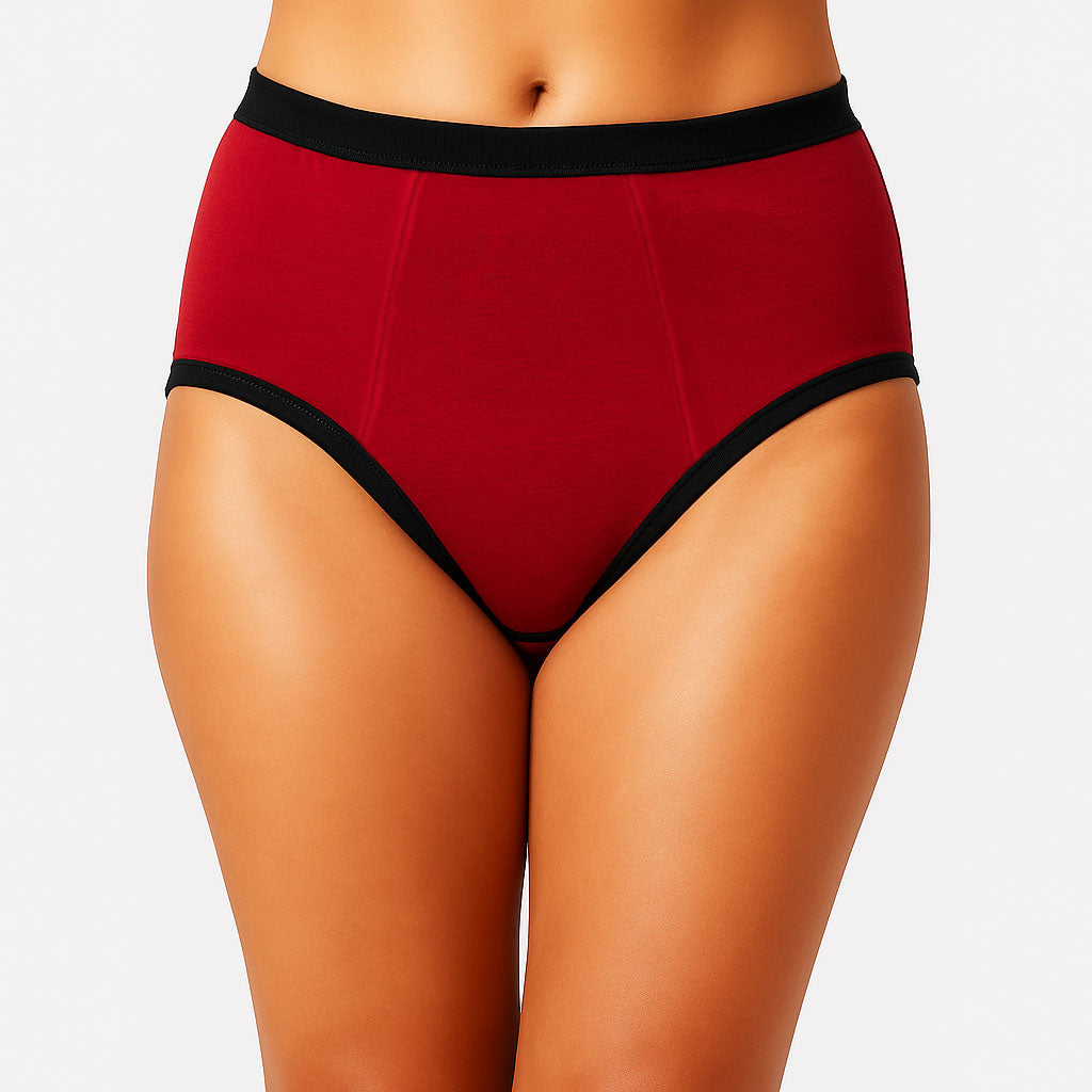 Zorb. Reusable Period Panty (Maroon)