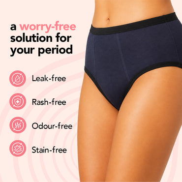 Zorb. Reusable Period Panty (Navy)