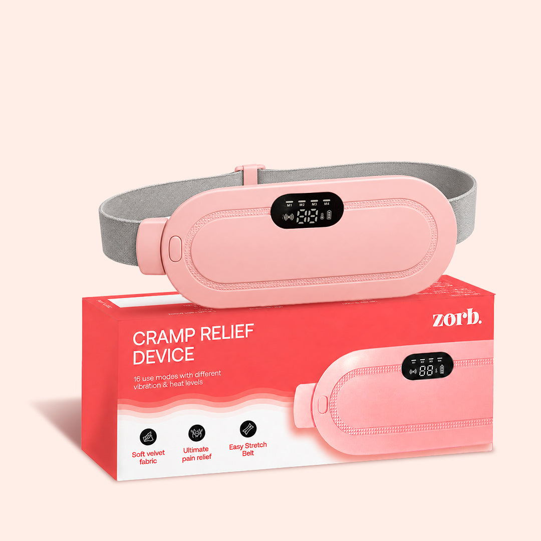zorb. Period Cramp Relief Device - Pink